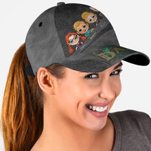 Load image into Gallery viewer, Personalized Classic Cap for Dad & Mom with Family Design