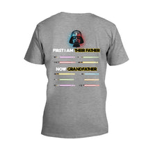 Load image into Gallery viewer, Personalized Darth Vader T-shirt and Hoodie for Grandfather's Day
