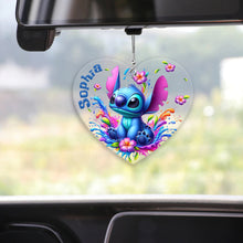 Load image into Gallery viewer, Personalized Transparent Car Ornament Custom Name Gift for Loved Ones