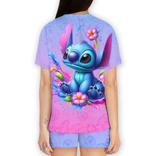 Load image into Gallery viewer, Personalized All Over Shirt & Shorts Set with Custom Name for Kids