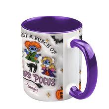 Load image into Gallery viewer, Personalized Halloween Ohana Ceramic Mug Custom Name Gift