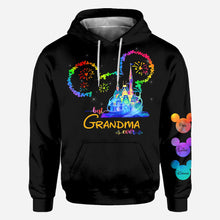Load image into Gallery viewer, Personalized Colorful Mouse Ear All Over Shirt Gift for Grandma