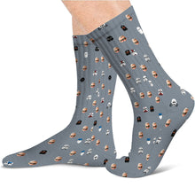 Load image into Gallery viewer, Personalized Dad Socks with Custom Photos for Father's Day Gift