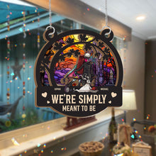 Load image into Gallery viewer, Personalized Nightmare Suncatcher Gift for Halloween or Wedding