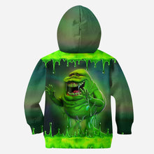 Load image into Gallery viewer, Personalized Green Ghost Hoodie and Leggings Set for Kids and Adults