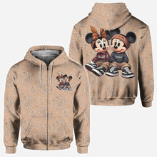 Load image into Gallery viewer, Personalized All Over Shirt Cute Mouse Couple Gift for Anniversary