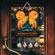 Load image into Gallery viewer, Personalized Grandkids Welcome Sign Custom Names Gift for Grandma
