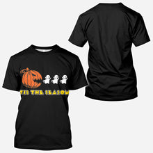 Load image into Gallery viewer, Personalized Halloween All Over Shirt Custom Name Gift