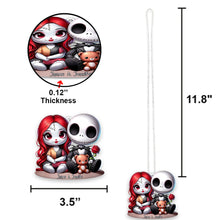 Load image into Gallery viewer, Personalized Nightmare Chicano Couple Car Ornament Gift