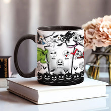 Load image into Gallery viewer, Personalized Nightmare Accent Mug Custom Name Gift for Mom or Dad