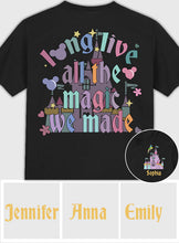 Load image into Gallery viewer, Long Live All The Magic We Made - Personalized Mouse T-shirt And Hoodie