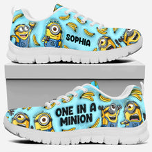 Load image into Gallery viewer, Personalized One In A Minion Sneakers Custom Name Gift