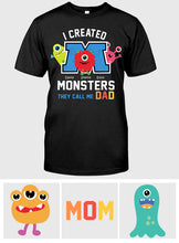 Load image into Gallery viewer, Personalized Father's Day T-shirt with Custom Names | Unique Dad Gift