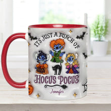 Load image into Gallery viewer, Personalized Halloween Ohana Ceramic Mug Custom Name Gift