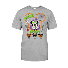 Load image into Gallery viewer, Personalized Spooky Nana T-shirt & Hoodie for Grandma