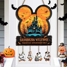 Load image into Gallery viewer, Personalized Grandkids Welcome Sign Custom Names Gift for Grandma