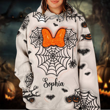 Load image into Gallery viewer, Personalized Halloween All Over Shirt Custom Name Gift