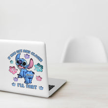 Load image into Gallery viewer, Personalized Stitch Decal Die Cut Custom Name Fun Gift