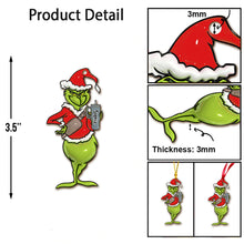 Load image into Gallery viewer, Personalized Grinch Christmas Ornament Custom Name Gift
