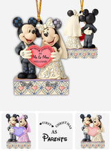 Load image into Gallery viewer, Personalized First Christmas Mouse Ornament Custom Name Gift