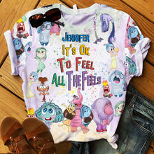 Load image into Gallery viewer, Personalized All Over Shirt Custom Name Perfect Gift for Birthday & Graduation