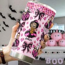 Load image into Gallery viewer, Personalized Horror Movie Tumbler Custom Name Gift for Fans