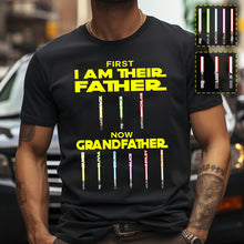 Load image into Gallery viewer, Personalized Star Wars Father Grandfather T-Shirt & Hoodie Gift