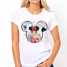 Load image into Gallery viewer, Personalized Coffee Magic Mouse T-shirt for Mom – Custom Name Gift