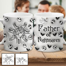 Load image into Gallery viewer, Personalized Nightmare Mug Custom Name Gift for Dad Halloween