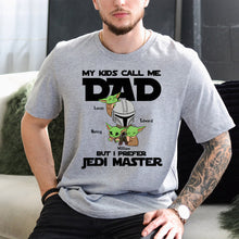 Load image into Gallery viewer, Personalized Jedi Master T-shirt & Hoodie Gift for Dad