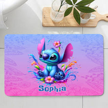 Load image into Gallery viewer, Personalized Ohana Bathroom Curtain & Mats Set Unique Gift for Kids