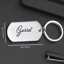 Load image into Gallery viewer, Personalized LGBT Support Epoxy Metal Keychain Unique Gift