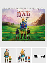 Load image into Gallery viewer, Personalized Building Brick Block Unique Gift for Dad