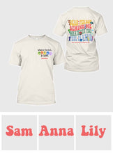 Load image into Gallery viewer, Personalized Inside Out T-shirt Custom Message Gift Idea