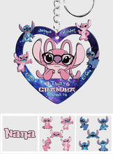 Load image into Gallery viewer, Customizable Ohana Keychain for Grandma - Family Gift