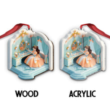 Load image into Gallery viewer, Personalized Mouse Ornament Custom Name Gift for Christmas
