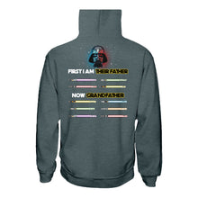 Load image into Gallery viewer, Personalized Darth Vader T-shirt and Hoodie for Grandfather's Day