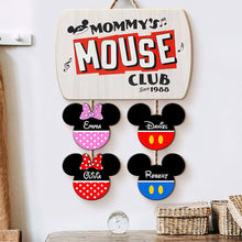 Load image into Gallery viewer, Personalized Mickey Mouse Pallet Wood Sign Custom Family Gift