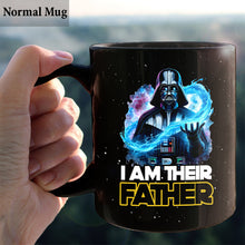 Load image into Gallery viewer, Personalized Star Wars Mug Custom Names Gift for Dad