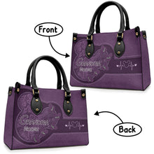 Load image into Gallery viewer, Personalized Mouse Ears Leather Handbag Custom Name Gift for Grandma