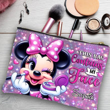 Load image into Gallery viewer, Personalized Mouse Pouch with Cute Character Design for Girls