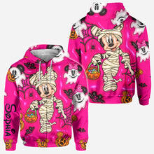 Load image into Gallery viewer, Personalized Halloween All-Over Shirt Custom Name Gift
