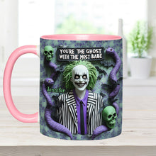 Load image into Gallery viewer, Personalized Accent Mug You're The Ghost With The Most Gift