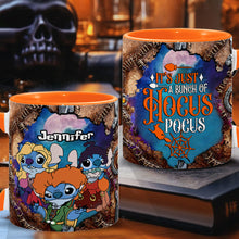Load image into Gallery viewer, Personalized Hocus Pocus Accent Mug Custom Name Gift for Halloween