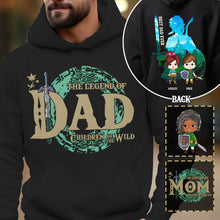 Load image into Gallery viewer, Personalized All Over Shirt The Legend of Dad/Mom Gift Idea