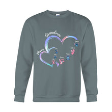 Load image into Gallery viewer, Personalized Grandma T-Shirt & Hoodie with Ohana Design for Family Gifts