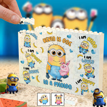 Load image into Gallery viewer, Personalized Minions Building Brick Block Custom Design Gift