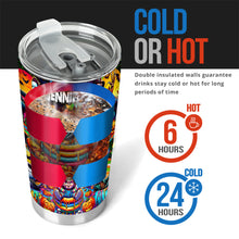 Load image into Gallery viewer, Personalized Halloween Tumbler Custom Name Drinkware Gift