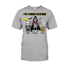 Load image into Gallery viewer, Personalized Halloween T-shirt & Hoodie I'm Their Father Gift