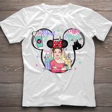 Load image into Gallery viewer, Personalized Coffee Magic Mouse T-shirt for Mom – Custom Name Gift